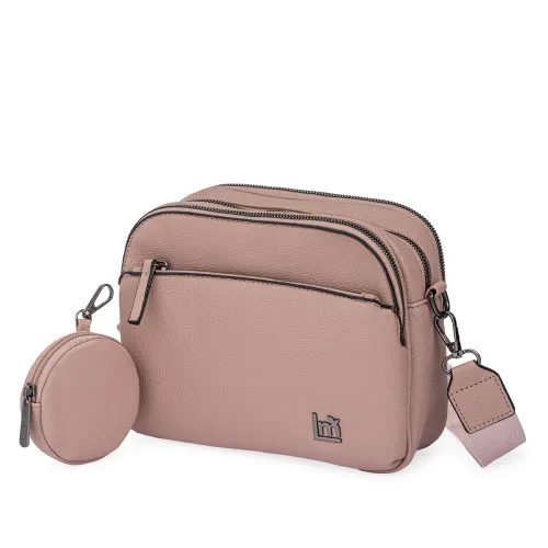 Morral Limoni Dama Milenka color rosado | Platanitos