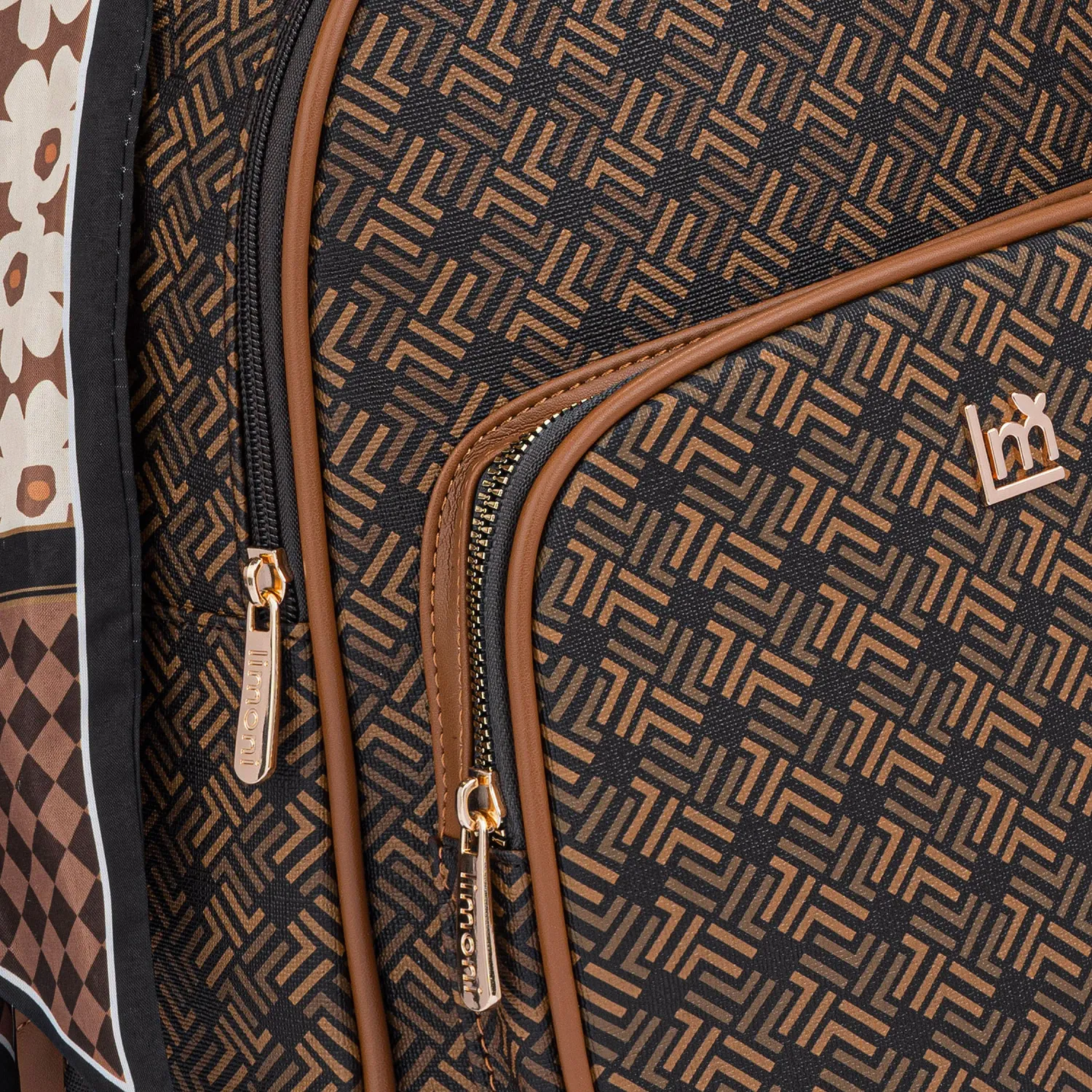 LIMONI Mochila Limoni Dama Ivie color marron | Platanitos