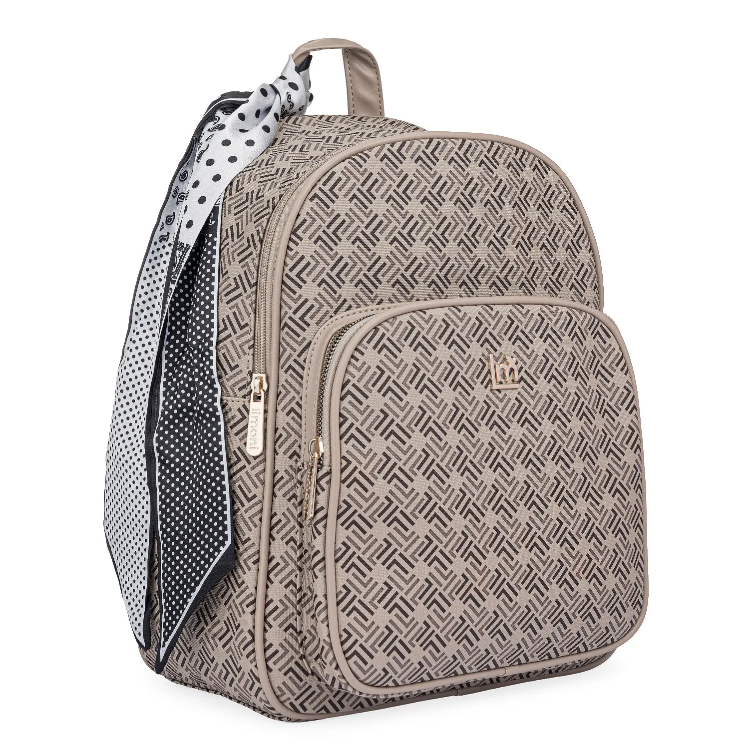LIMONI Mochila Limoni Dama Ivie color beige | Platanitos