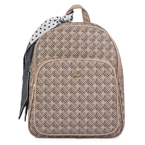 Mochila Limoni Dama Ivie color beige | Platanitos