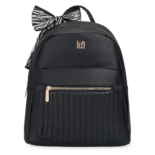 Mochila Limoni Dama Liz color negro | Platanitos