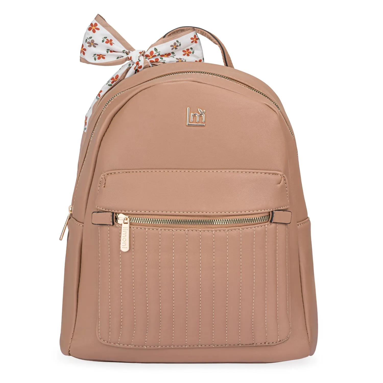 LIMONI Mochila Limoni Dama Liz color tan | Platanitos