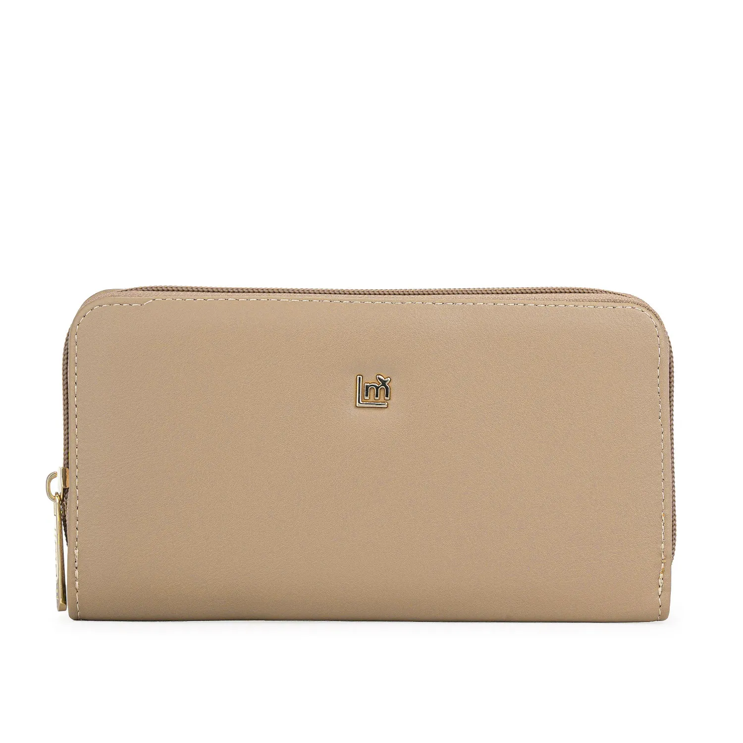 Monedero Limoni Dama Lake2 color beige oscuro | Platanitos