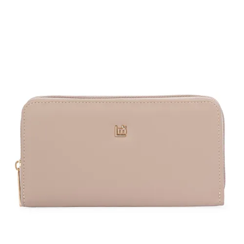 Monedero Limoni Dama Lake2 color beige | Platanitos