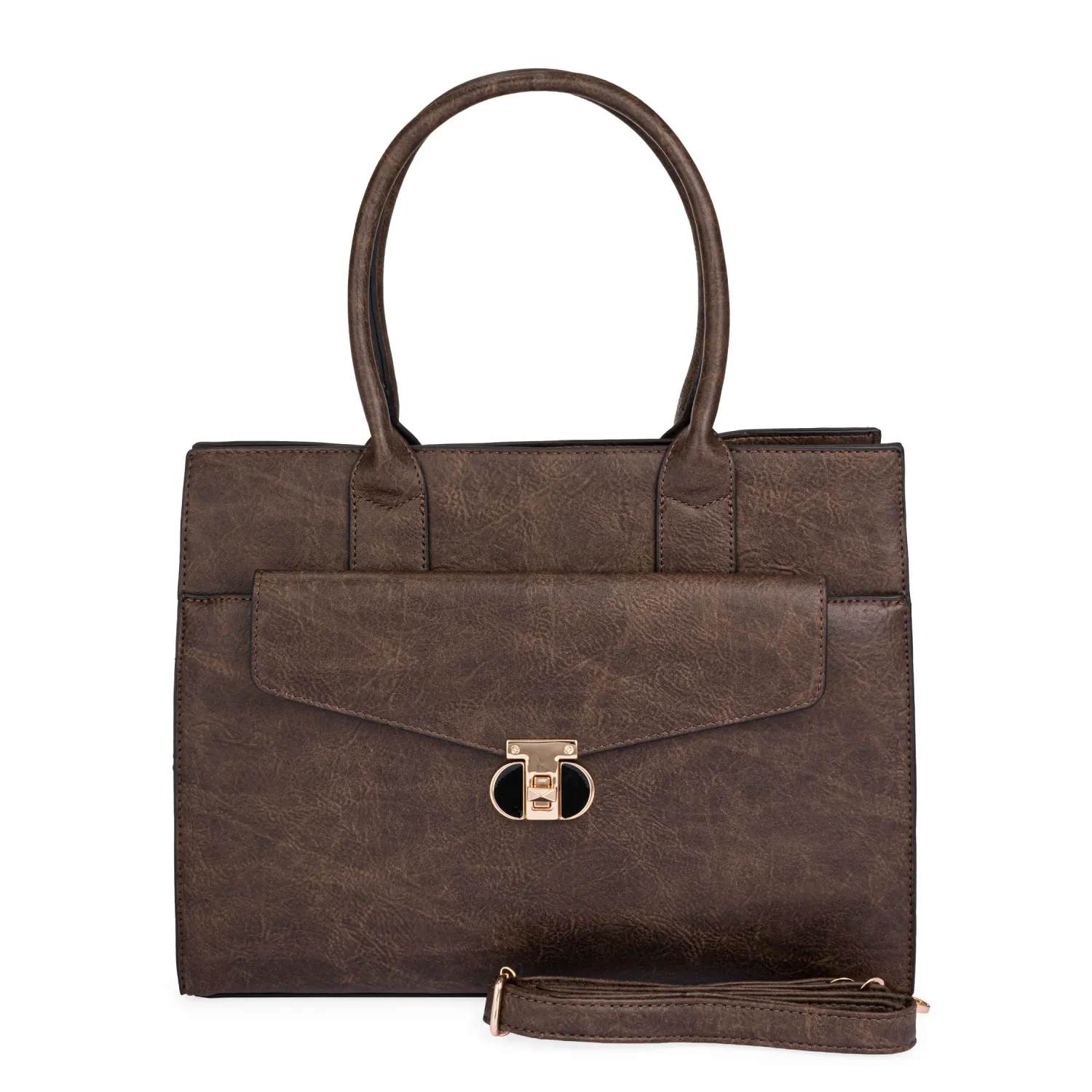 LIMONI Cartera Limoni Casual Dama Zafi color marron | Platanitos