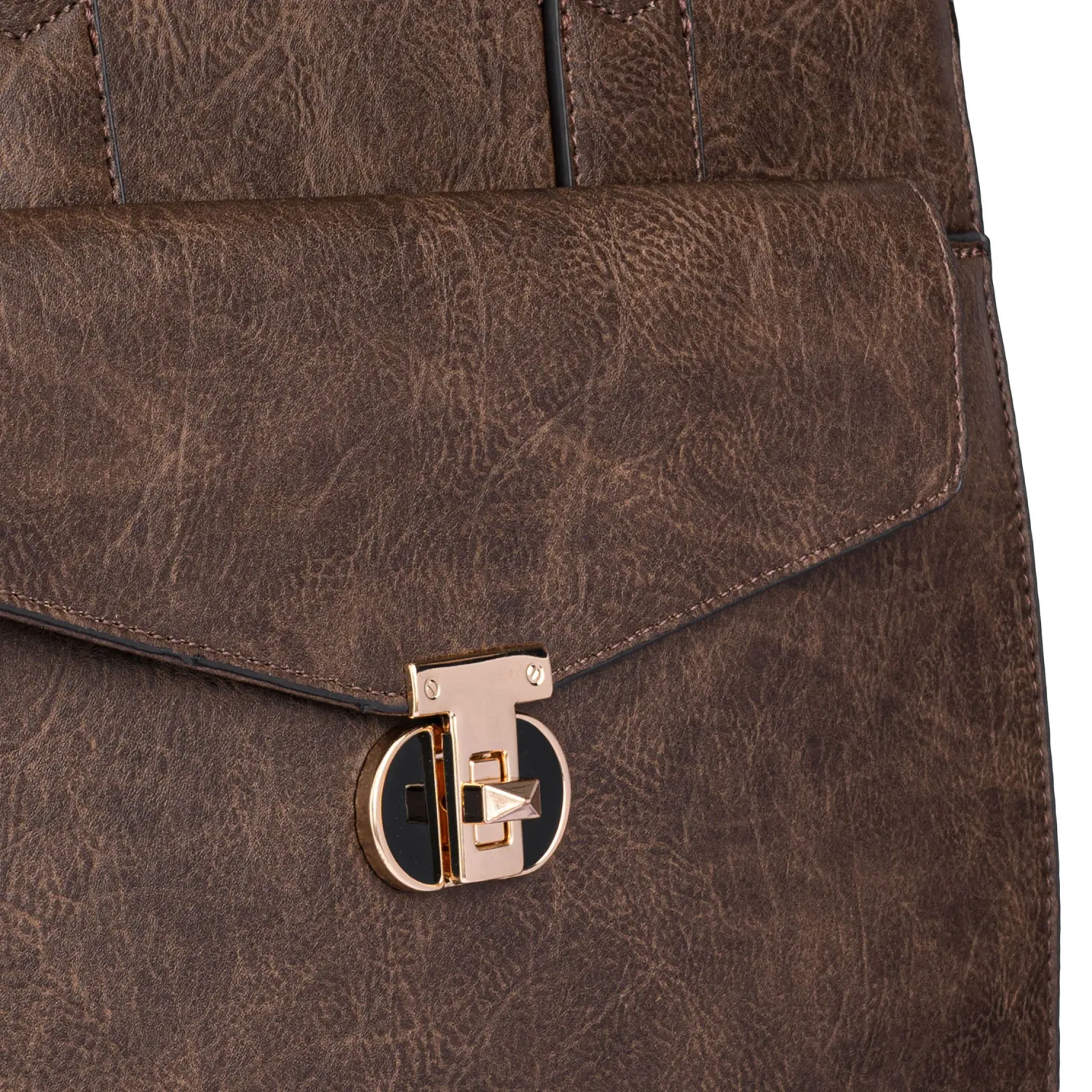 LIMONI Cartera Limoni Casual Dama Zafi color marron | Platanitos