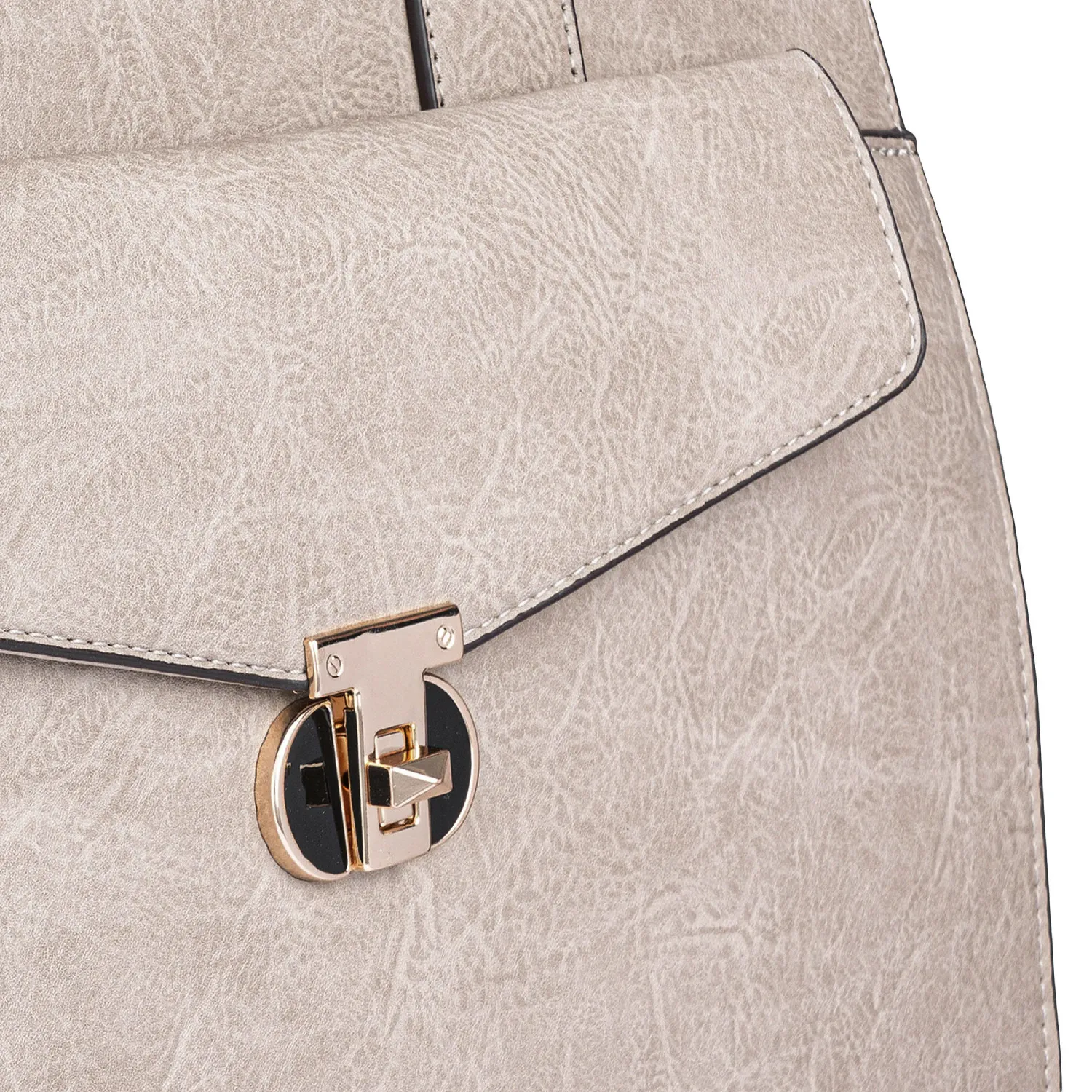 Cartera Limoni Casual Dama Zafi color beige oscuro | Platanitos