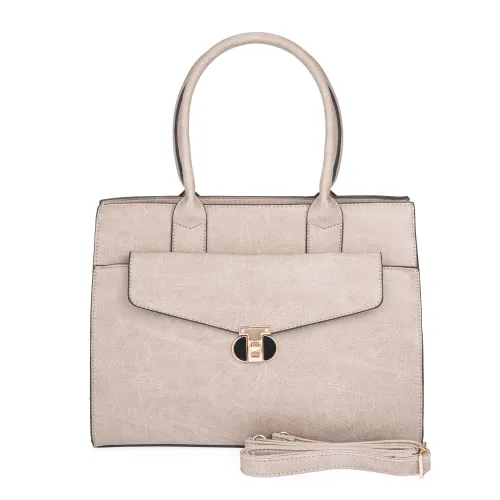 Cartera Limoni Casual Dama Zafi color beige | Platanitos