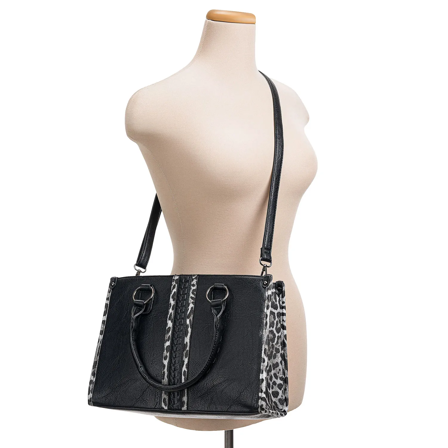 Cartera Limoni Casual Dama Iara color negro | Platanitos