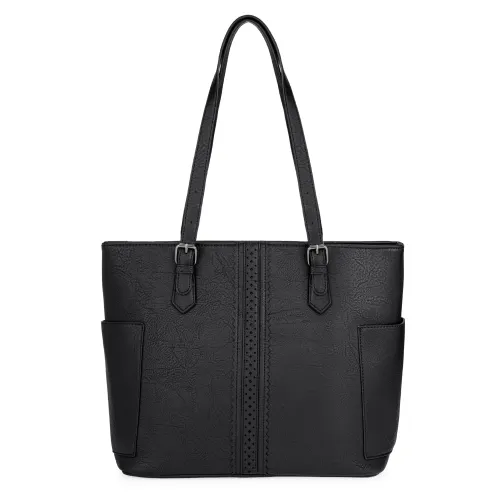Cartera Limoni Casual Dama Izel color negro | Platanitos