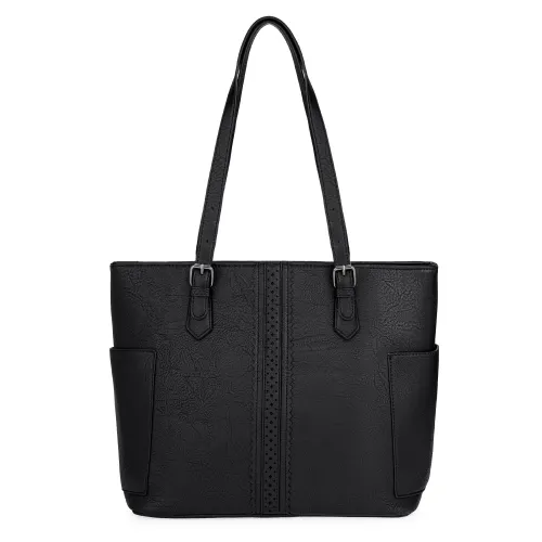 Cartera Limoni Casual Dama Izel color negro | Platanitos