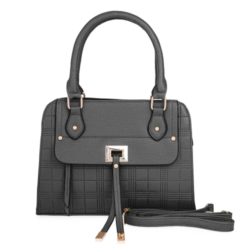 Cartera Limoni Casual Dama Darian color negro | Platanitos