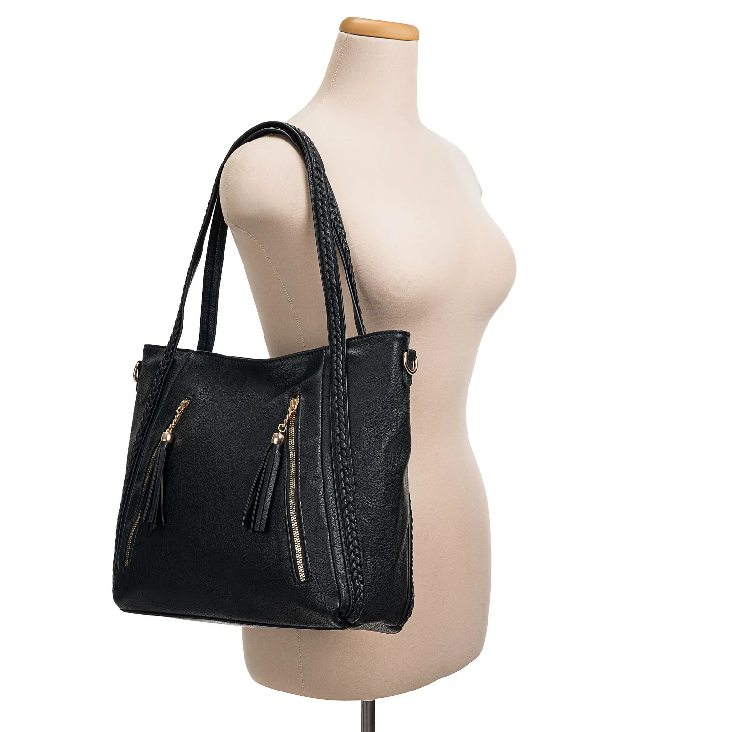 LIMONI Cartera Limoni Casual Dama Abilene color negro | Platanitos