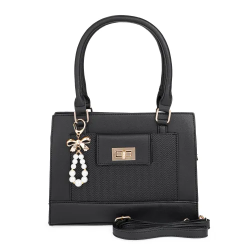 Cartera Limoni Casual Dama Ruthie color negro | Platanitos