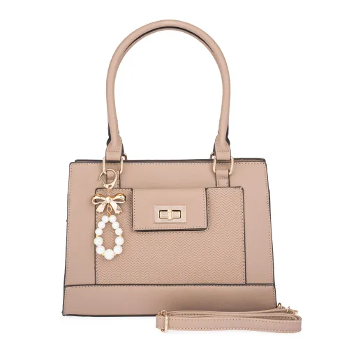 Cartera Limoni Casual Dama Ruthie color beige | Platanitos
