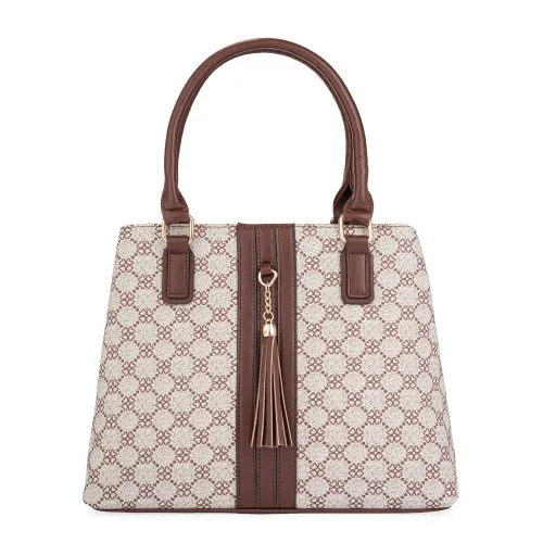 Cartera Limoni Casual Dama Lolly color beige | Platanitos