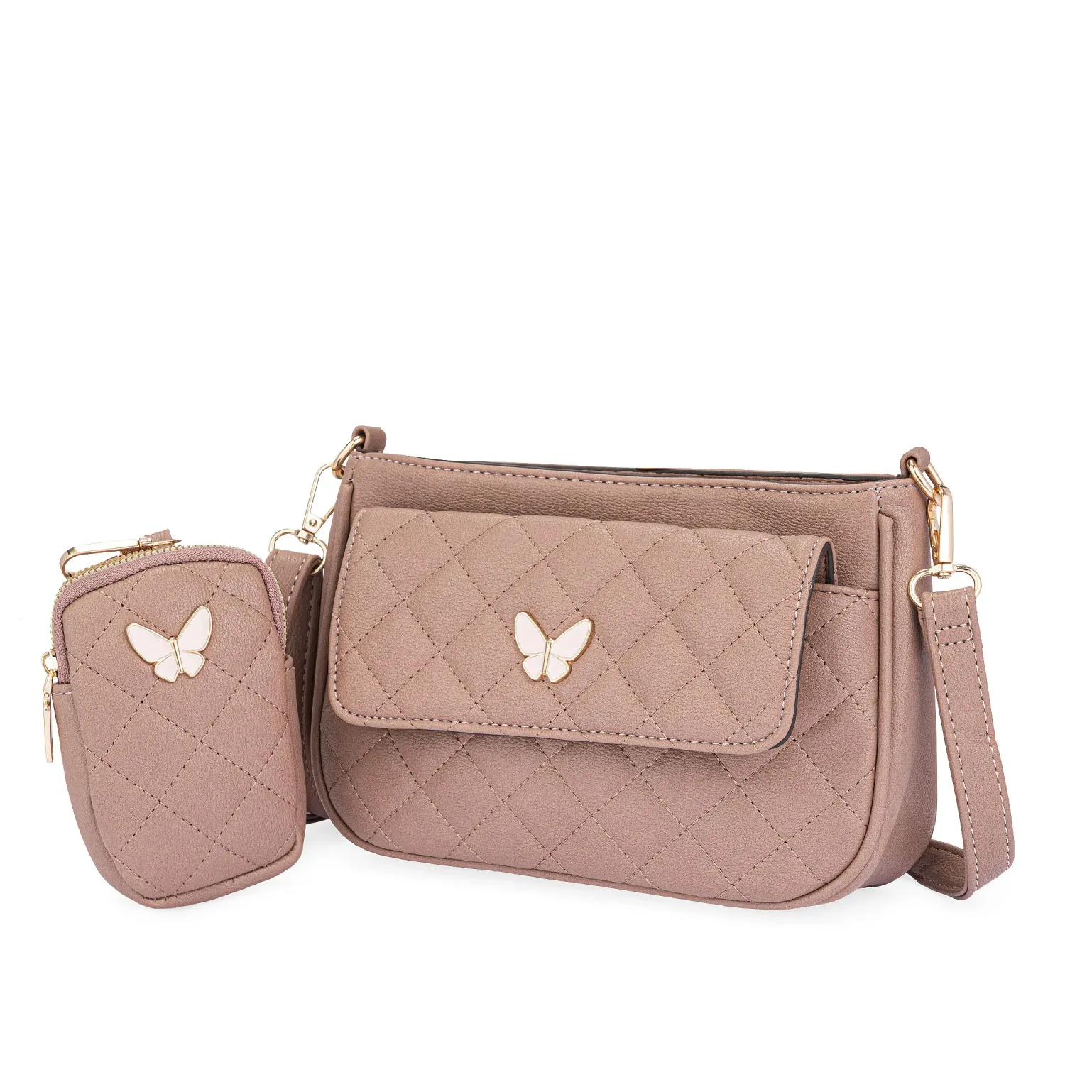 LIMONI Cartera Limoni Casual Dama Lottie color nude | Platanitos