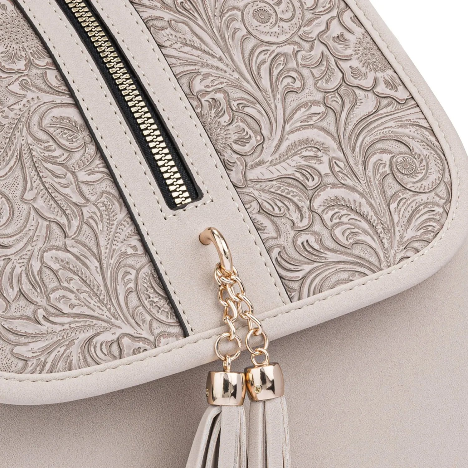 Mochila Limoni Dama Yaret color beige | Platanitos