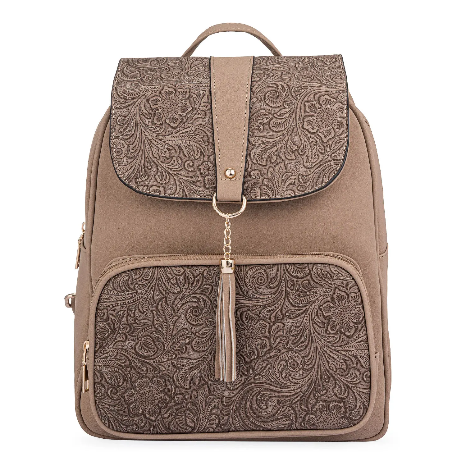 Mochila Limoni Dama Zoya color marron | Platanitos