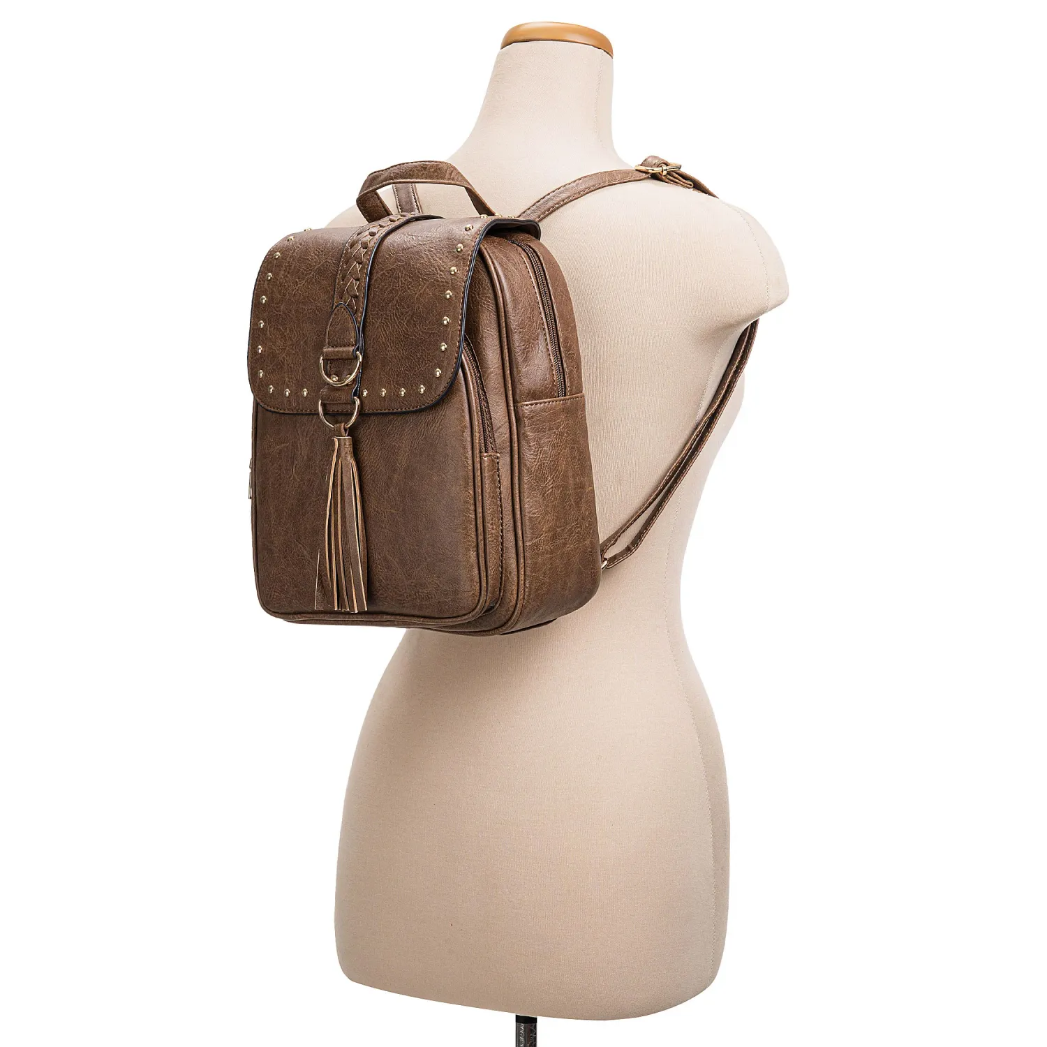 Mochila Limoni Dama Sharpey color marron | Platanitos