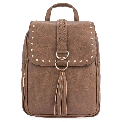 Mochila Limoni Dama Sharpey color marron | Platanitos