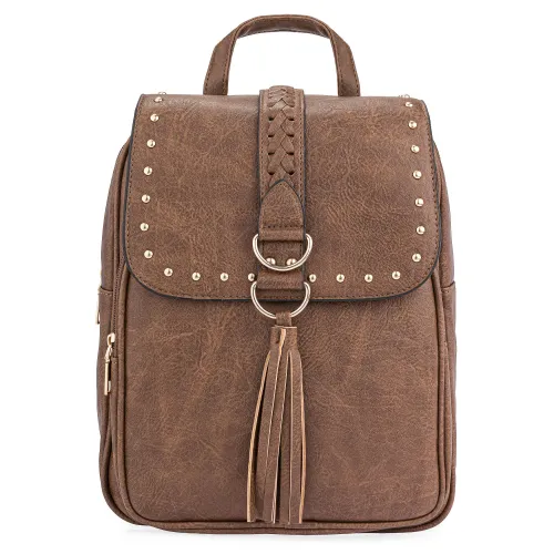 Mochila Limoni Dama Sharpey color marron | Platanitos