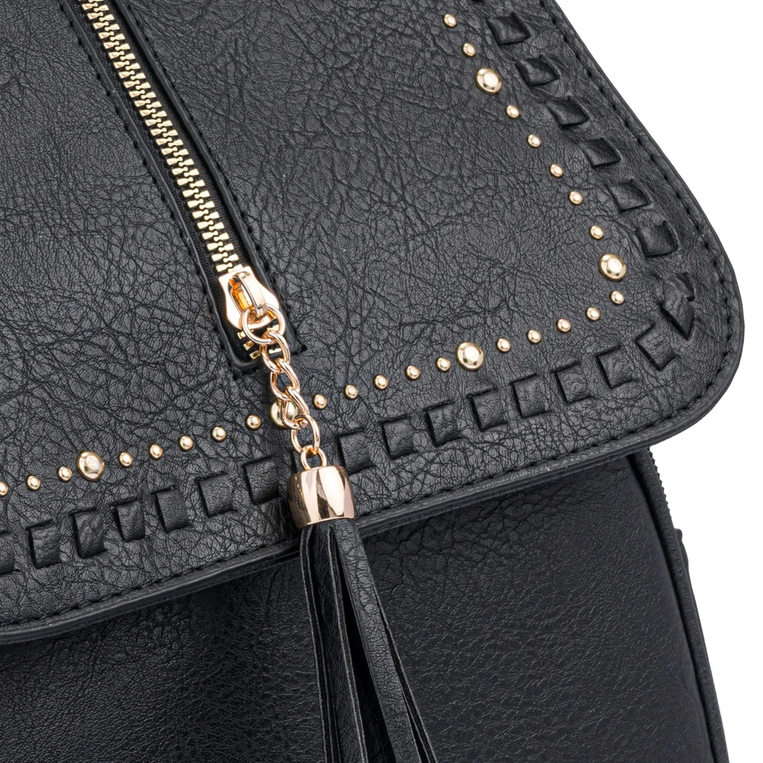 Mochila Limoni Dama Collie color negro | Platanitos