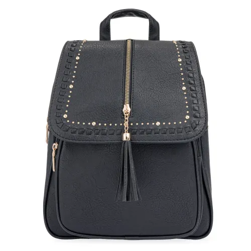 Mochila Limoni Dama Collie color negro | Platanitos