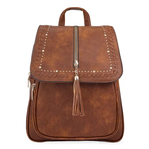 Mochila Limoni Dama Collie color marron | Platanitos
