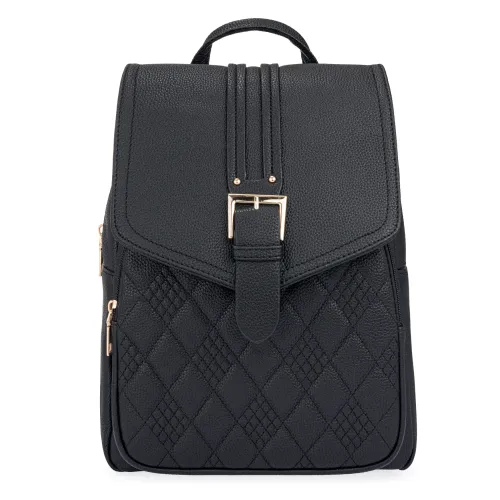 Mochila Limoni Dama Libby color negro | Platanitos