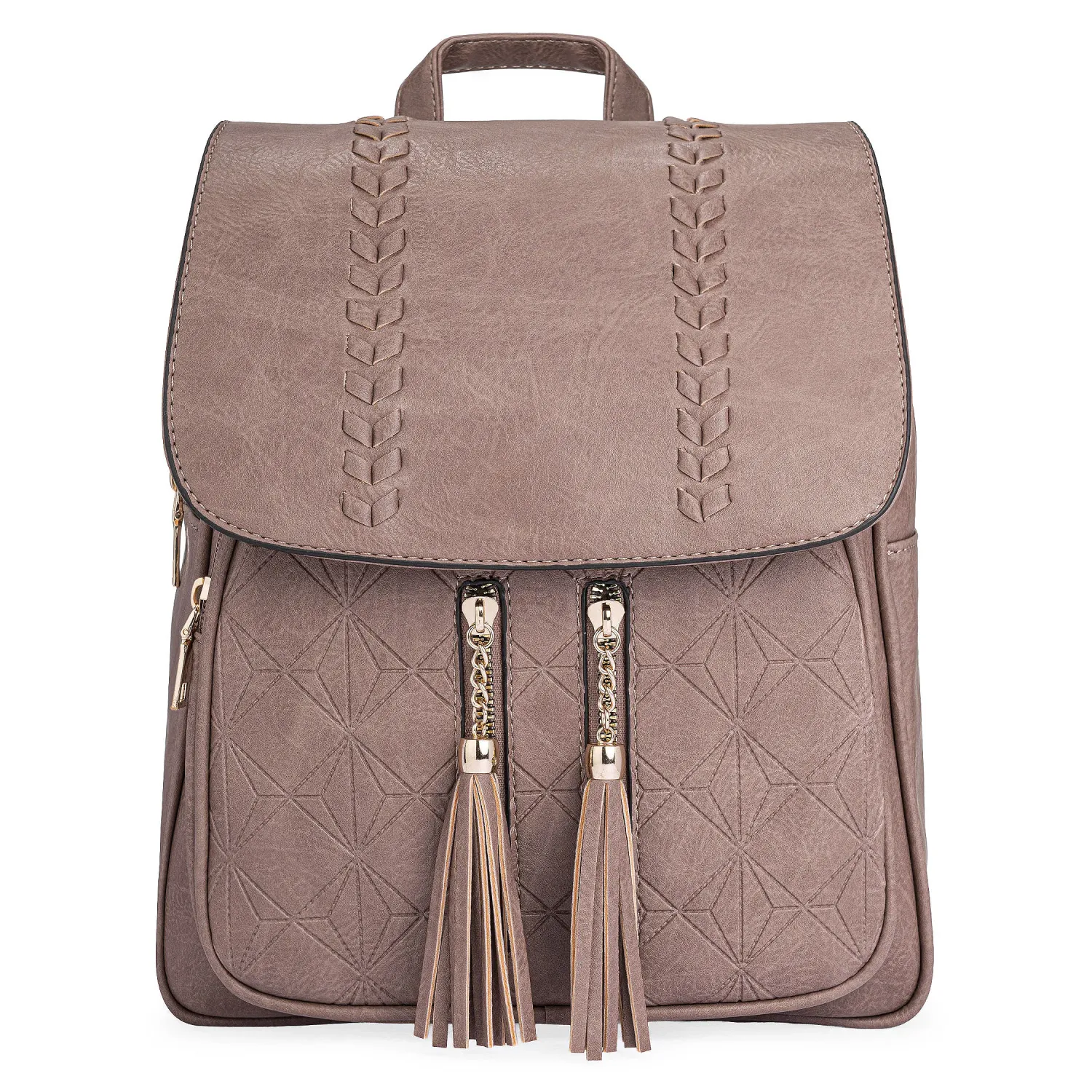 Mochila Limoni Dama Hattie color topo | Platanitos
