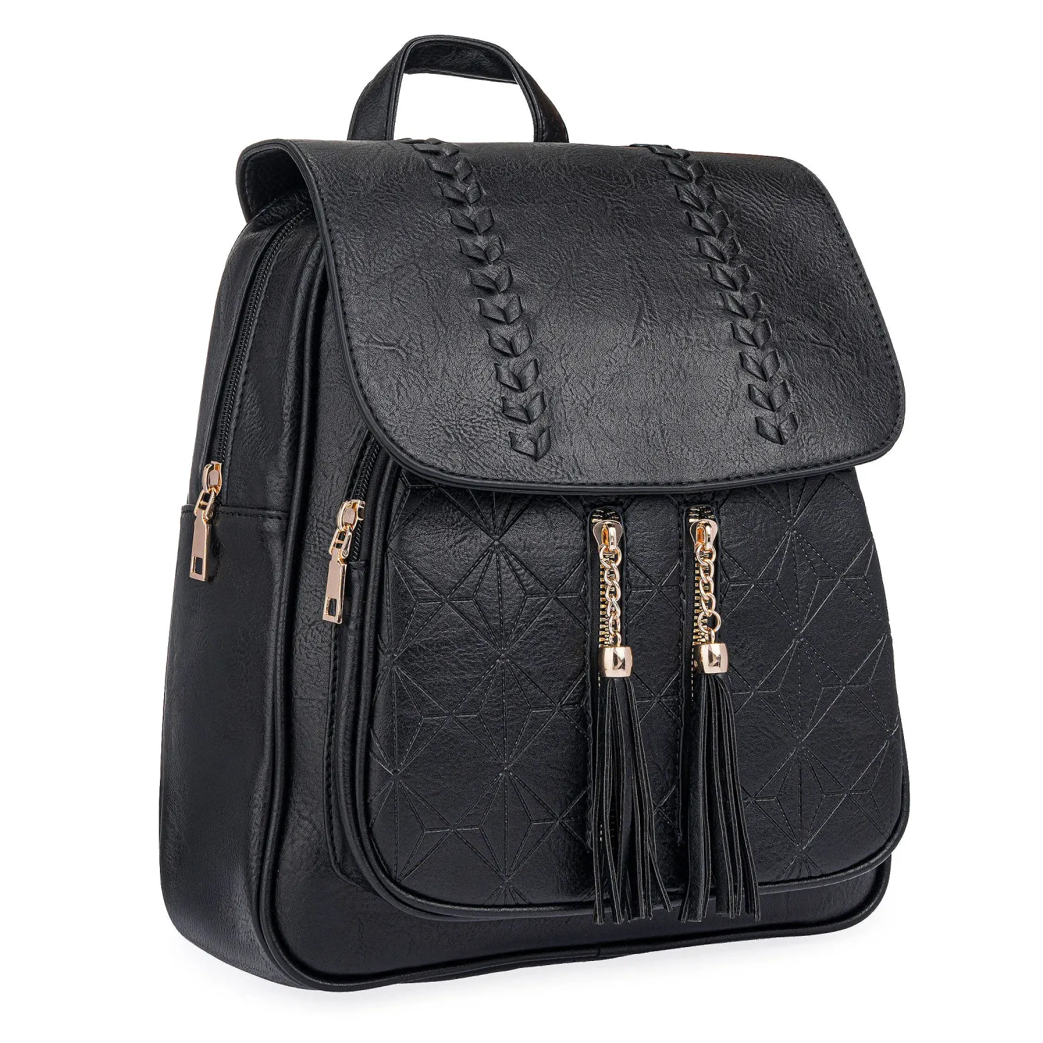 Mochila Limoni Dama Hattie color negro | Platanitos