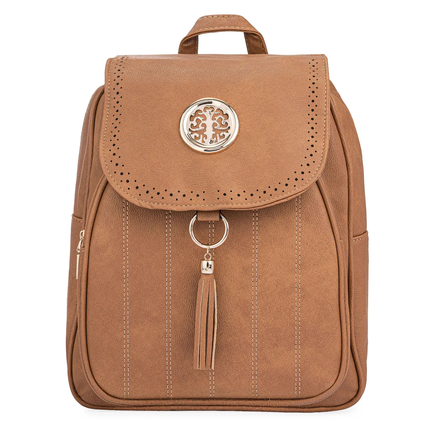 Mochila Limoni Dama Gaily color camel | Platanitos