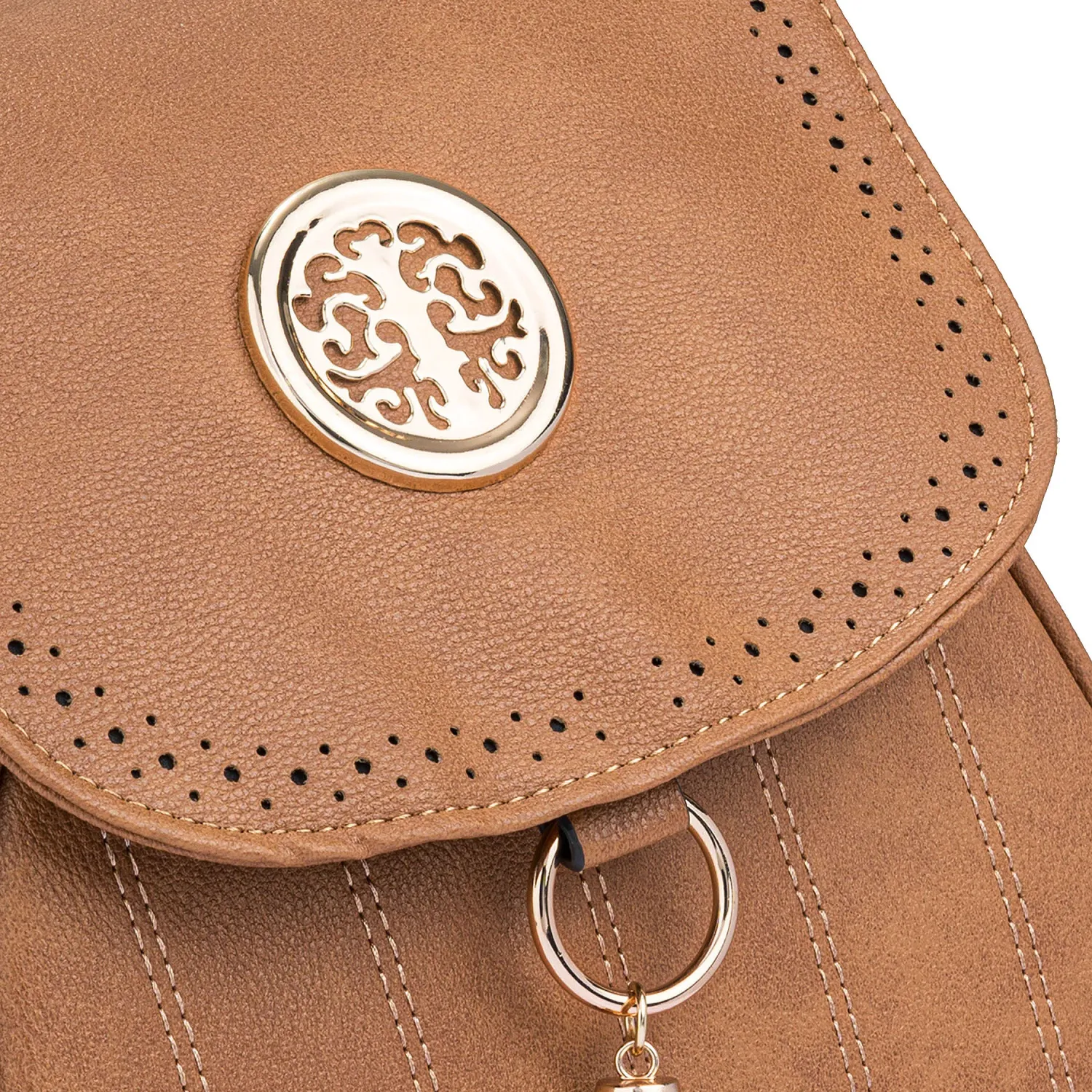 Mochila Limoni Dama Gaily color camel | Platanitos
