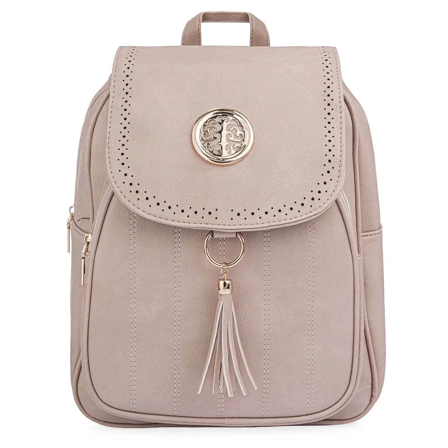 Mochila Limoni Dama Gaily color beige | Platanitos