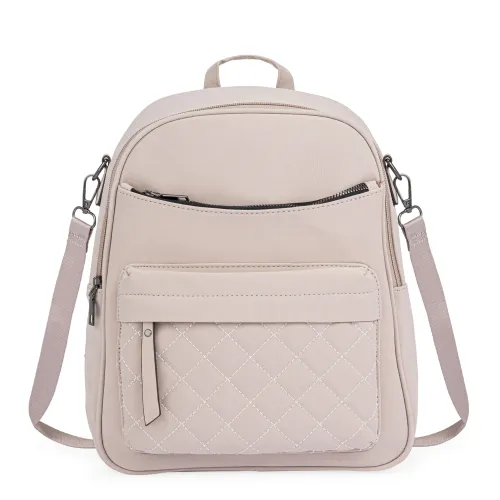 Mochila Limoni Dama Casey color beige | Platanitos
