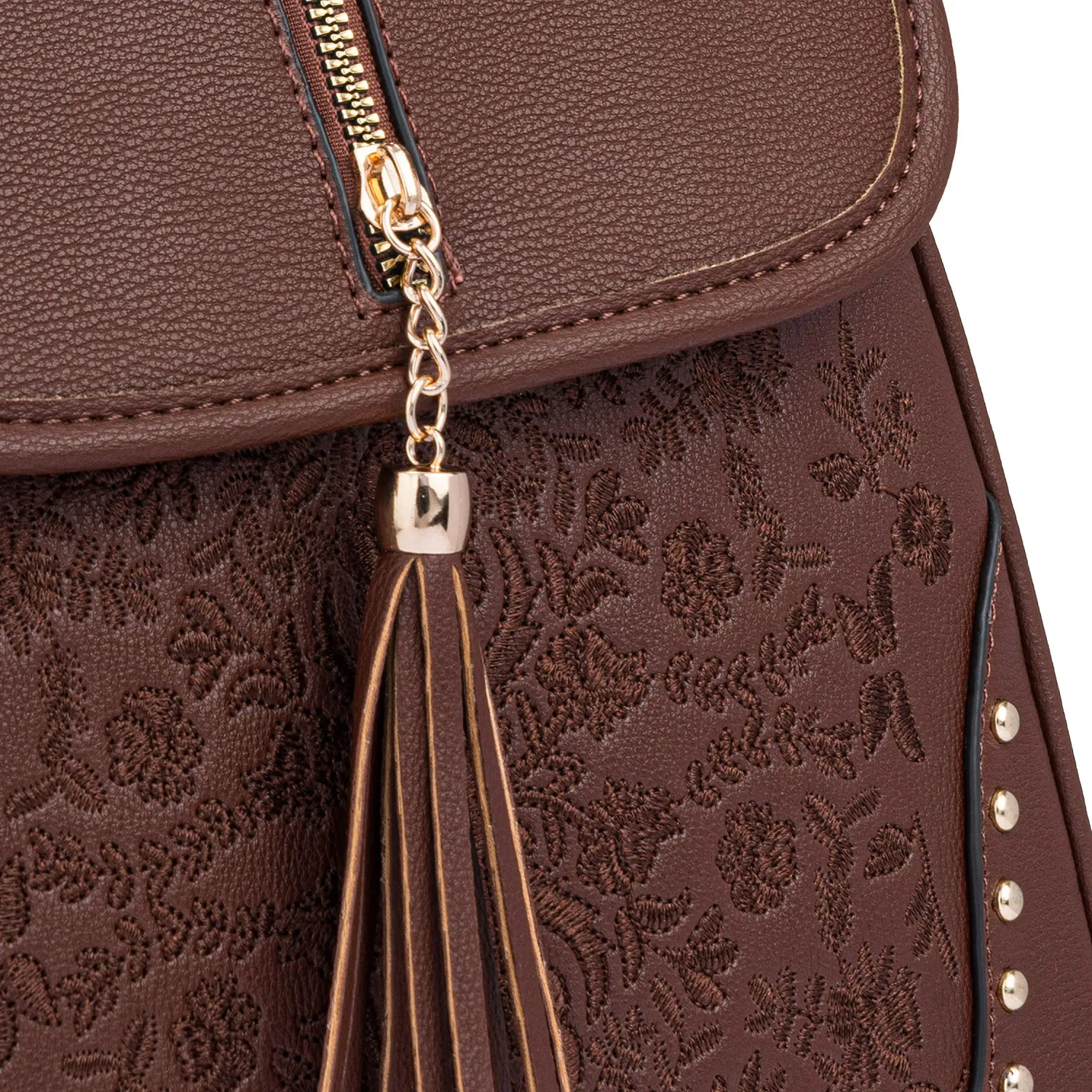 Mochila Limoni Dama Angie color marron | Platanitos