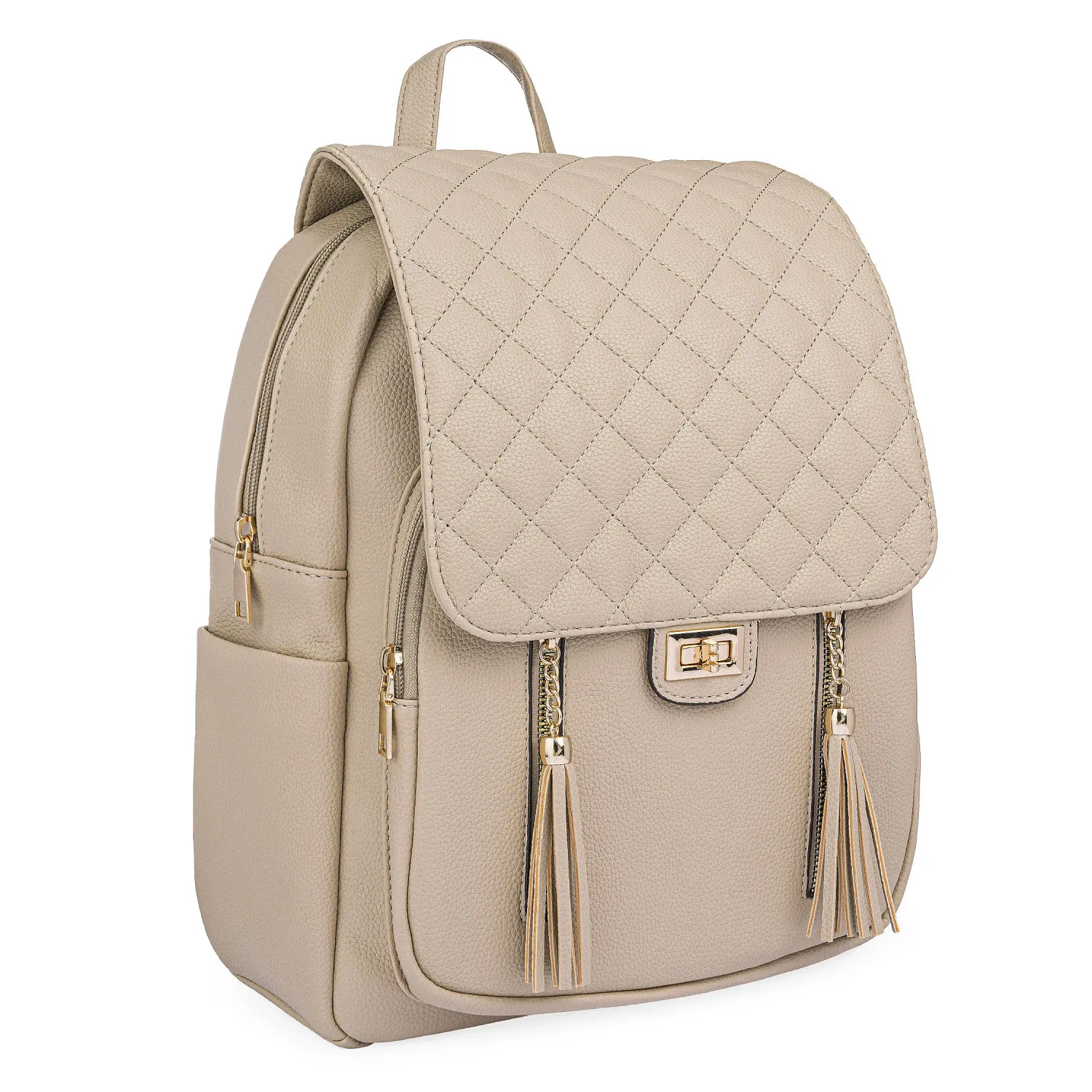 Mochila Limoni Dama Myra color beige | Platanitos