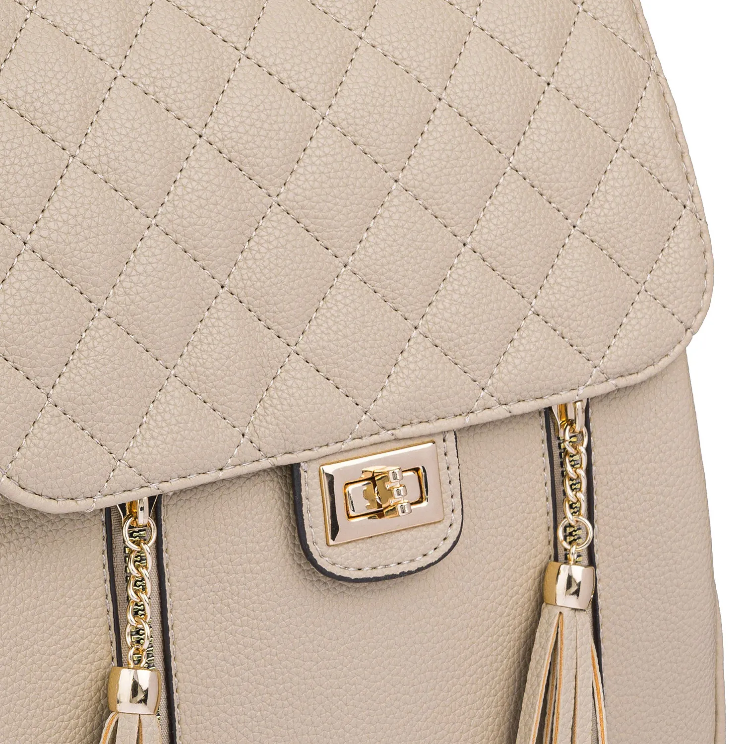 Mochila Limoni Dama Myra color beige | Platanitos