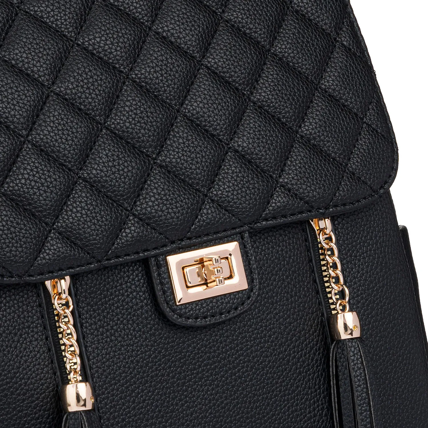 Mochila Limoni Dama Myra color negro | Platanitos