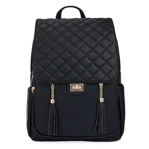Mochila Limoni Dama Myra color negro | Platanitos