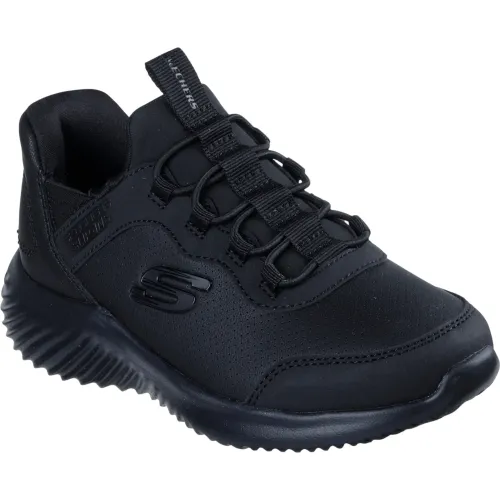 Skechers Negro de Niña / Niño modelo Zapatillas Escolares Niños Bounder negros textiles niña 2026011616235002317 Textil Eva
