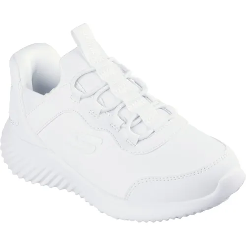 Skechers Blanco de Niña / Niño modelo Zapatillas Escolares Niños Bounder blancos textiles niña 2026011616235002461 Textil Eva