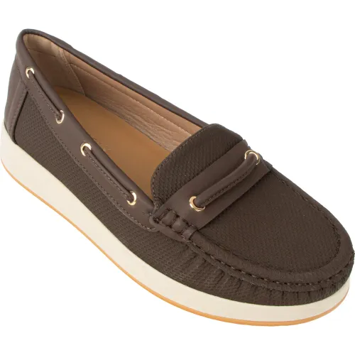 Mocasin Chabely Mujer 2ym044 color marron | Platanitos