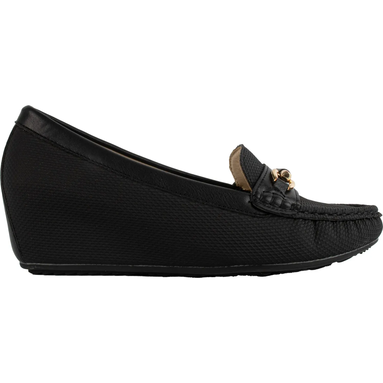 CHABELY Mocasin Chabely Mujer 2ym041 color negro | Platanitos