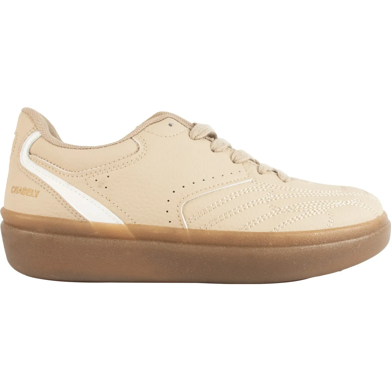 CHABELY Zapatilla Chabely Casual Mujer 2yz156 color beige / blanco | Platanitos