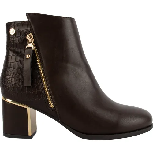 Botin Chabely Mujer 2yi120 color marron | Platanitos