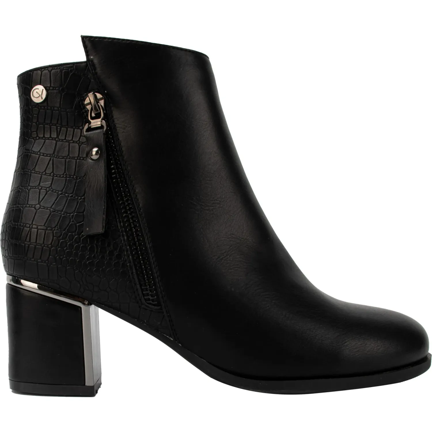 Botin Chabely Mujer 2yi120 color negro | Platanitos