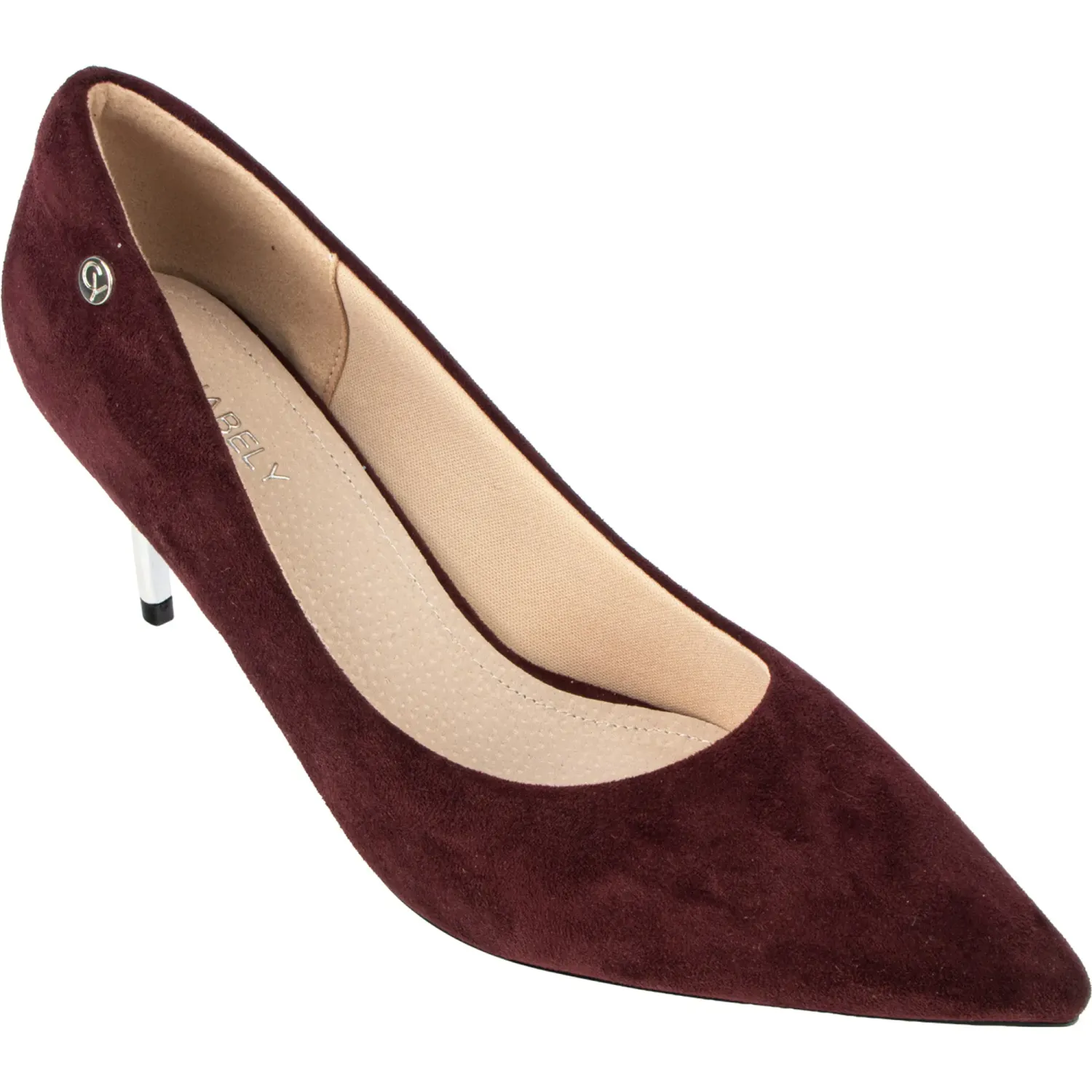 Zapato Chabely De Vestir Mujer 2yt127 color burgundy | Platanitos