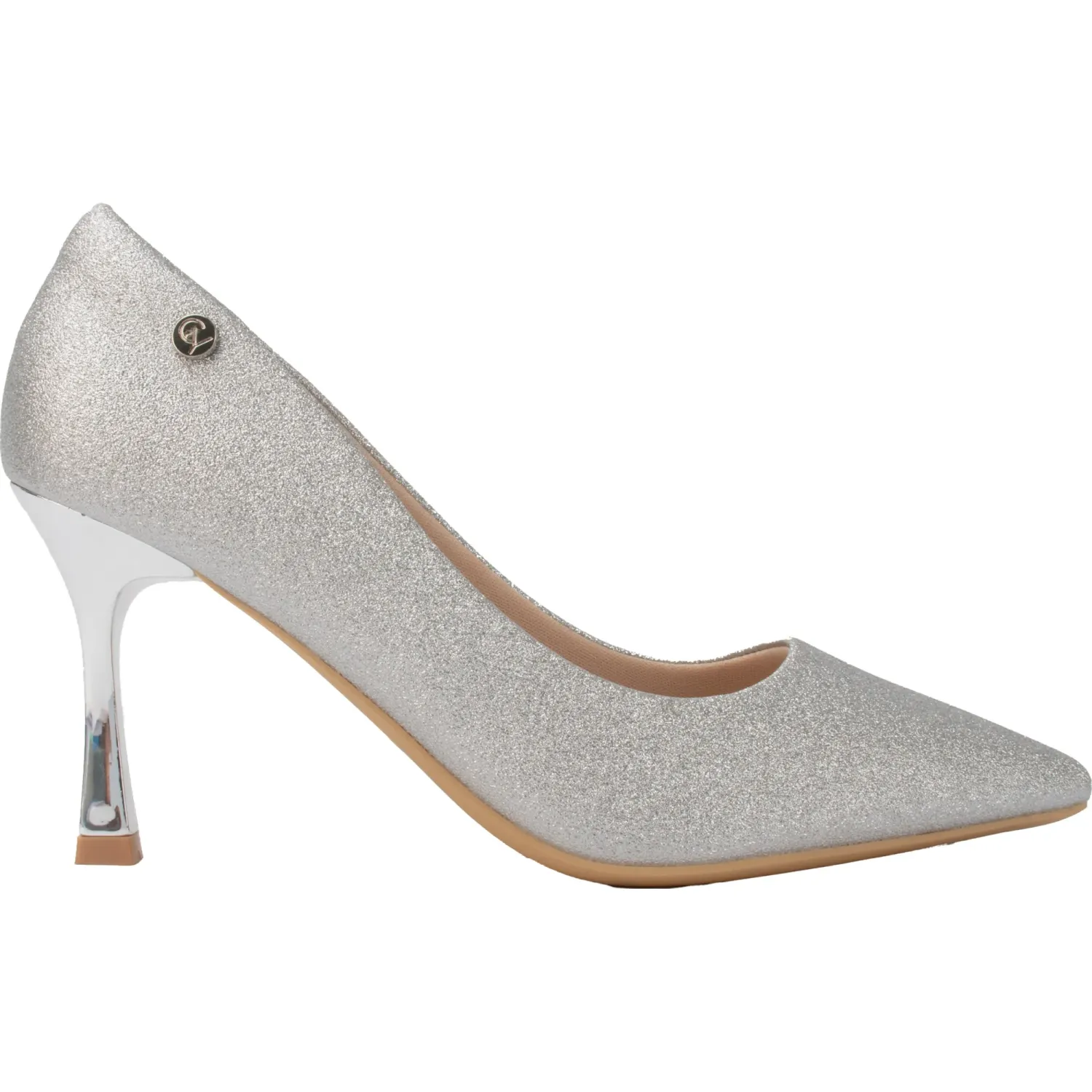 CHABELY Zapato Chabely De Vestir Mujer 2yt126 color plateado | Platanitos